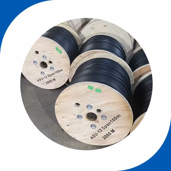 ADSS Outdoor Fiber Optic Cable Manufacturer Asu Aerial Fiber Optical Cable