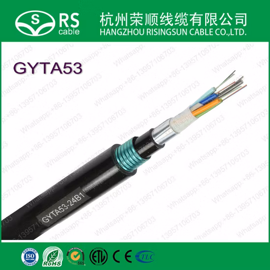 Fiber Optic Cable Gyxtc8s/GYTY53/GYTA53/GYTS/ADSS Optical Fiber Cable